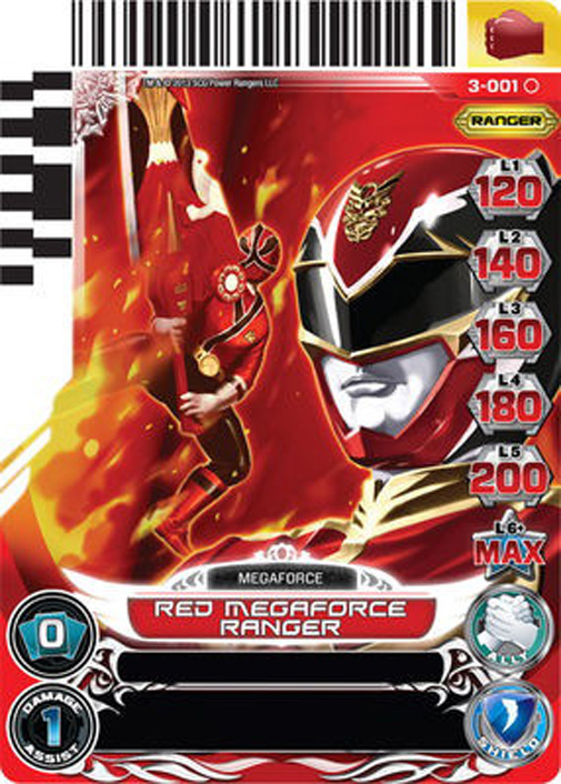 Red Megaforce Ranger 001